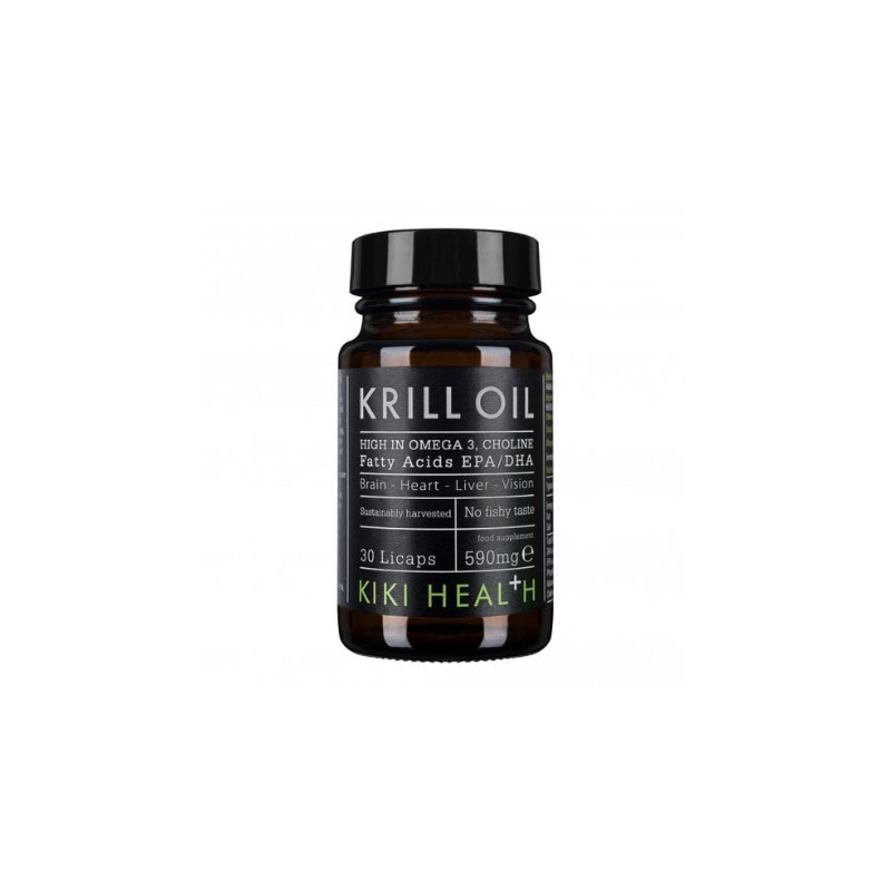 KIKI Health Krill Oil, 590mg - 30 Licaps - My Vitamin Shop