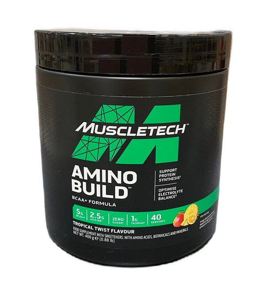 MuscleTech Amino Build BCAA Formula Tropical Twist Flavour 400g