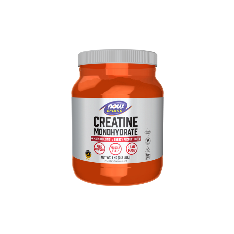 NOW Foods Creatine Monohydrate, Pure Powder 227g, 600g, 1000g - My Vitamin Shop