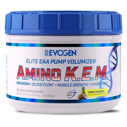 Evogen Nutrition Amino K.E.M. EAA Elite Amino Acid Formula Complex Powder