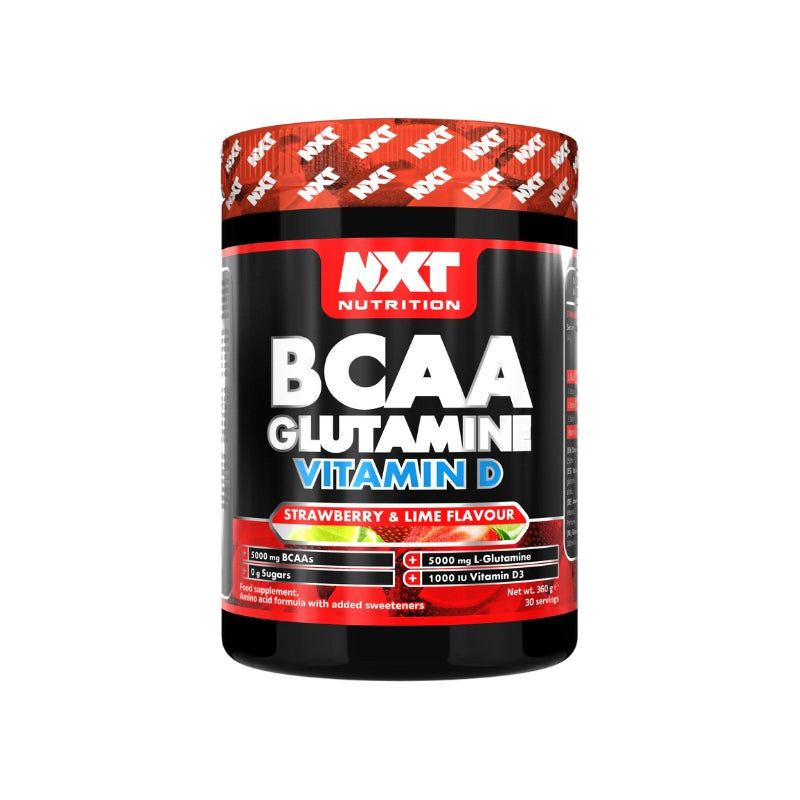 NXT-Nutrition BCAA, Glutamine & Vit D (360g) 30 Servings - All Flavours