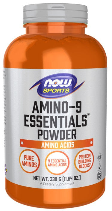 NOW Foods Amino-9 Essentials Powder Amino Acids 330g