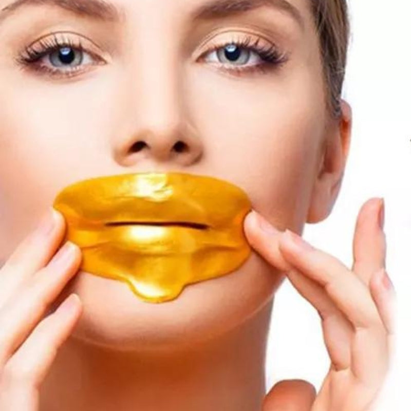 Collagen and Hyaluronic Gold Lip Mask - My Vitamin Shop