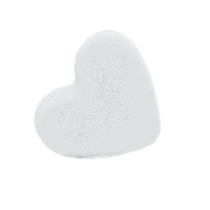 Love Heart Bath Bomb 70g - Coconut - My Vitamin Shop