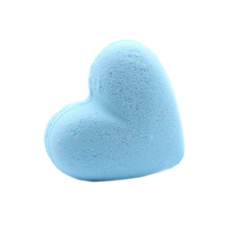 Love Heart Bath Bomb 70g - Baby Powder - My Vitamin Shop