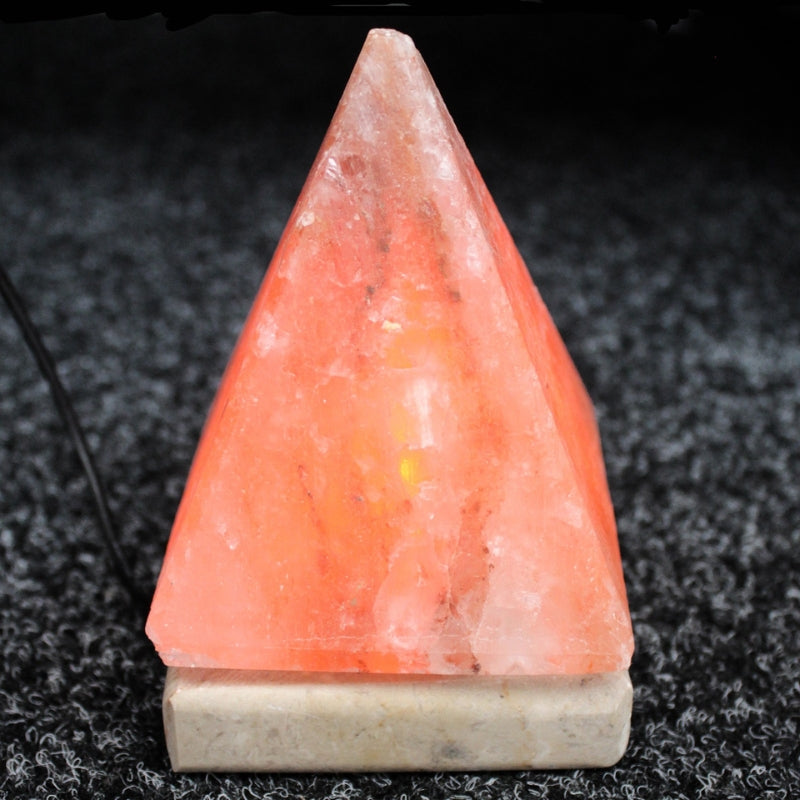 Himalayan USB Pyramid Salt Lamp - Single Or Multi 9cm - My Vitamin Shop