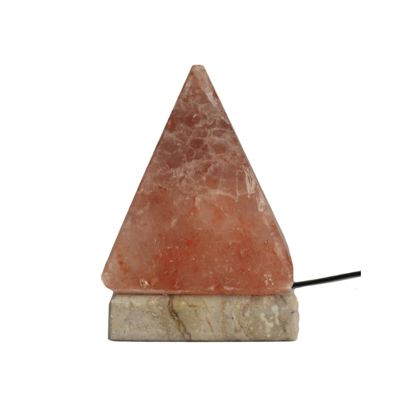 Himalayan USB Pyramid Salt Lamp - Single Or Multi 9cm - My Vitamin Shop