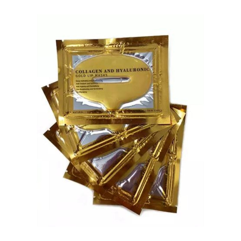 Collagen and Hyaluronic Gold Lip Mask - My Vitamin Shop