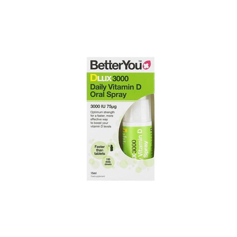 BetterYou D3000, Daily Vitamin D Oral Spray - 15 ml - My Vitamin Shop