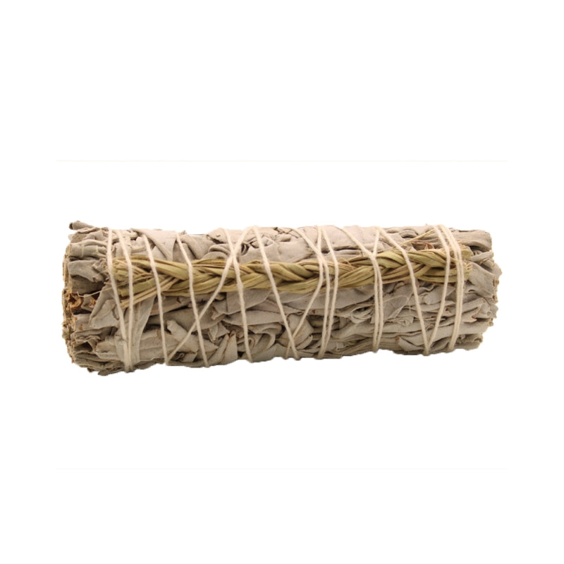 Smudge Stick - White Sage & Sweetgrass 10cm - My Vitamin Shop