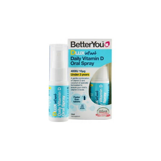 BetterYou DLux Infant Daily Vitamin D Oral Spray - 15 ml - My Vitamin Shop