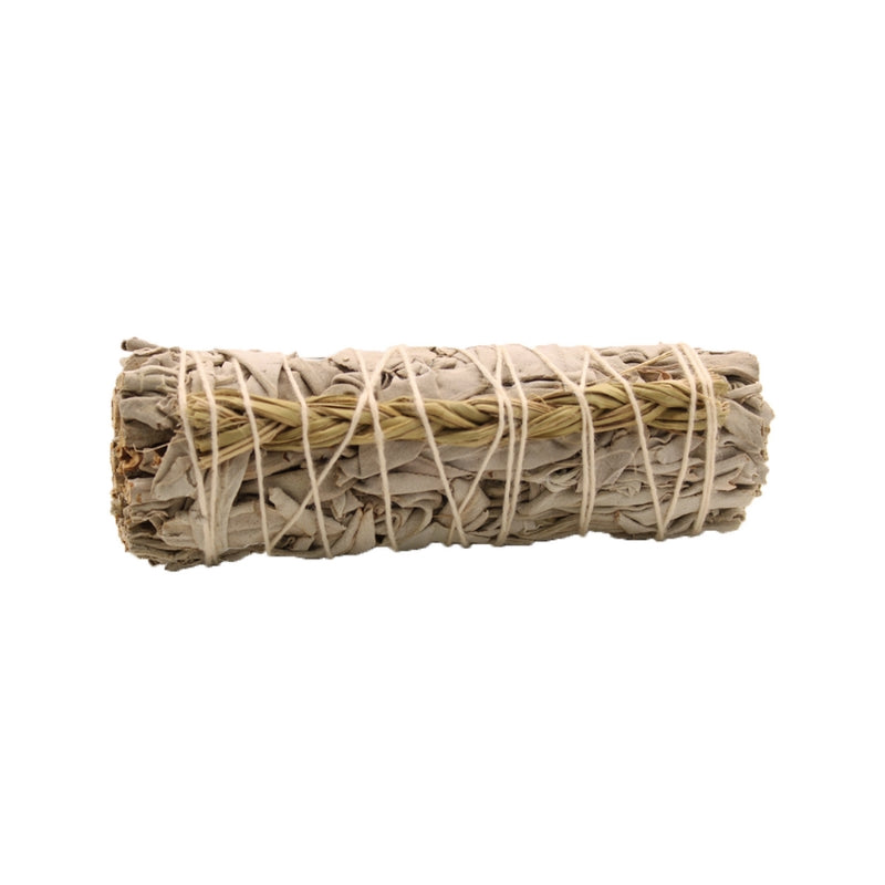 Smudge Stick - White Sage & Sweetgrass 10cm - My Vitamin Shop