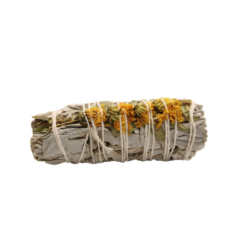 Smudge Stick - Sunflower Sage 10cm - My Vitamin Shop