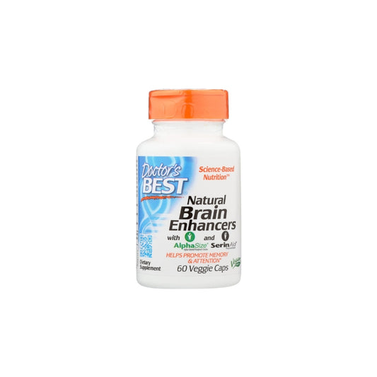 Doctor's Best Natural Brain Enhancers - 60 vcaps - My Vitamin Shop