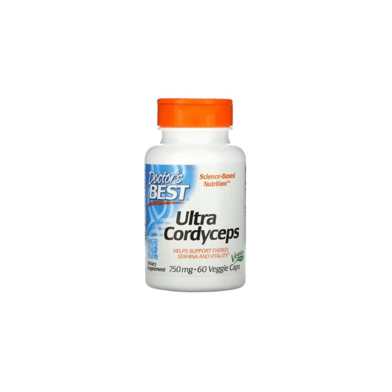 Doctor's Best Ultra Cordyceps, 750mg - 60 vcaps - My Vitamin Shop