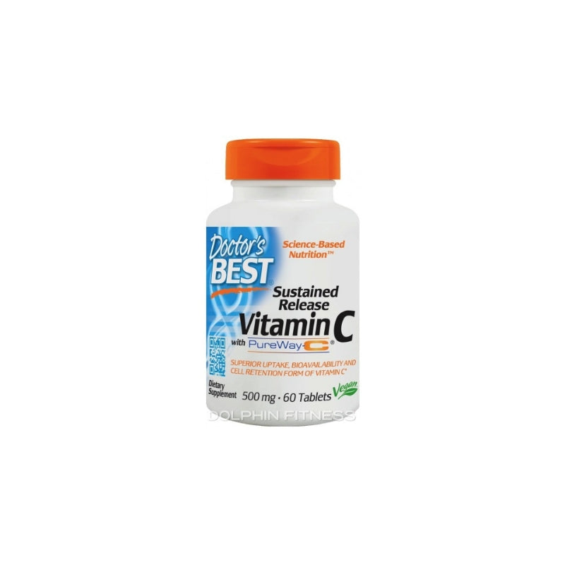 Doctor's Best Sustained Release Vitamin C with PureWay-C, 500mg - 60 tablets - My Vitamin Shop