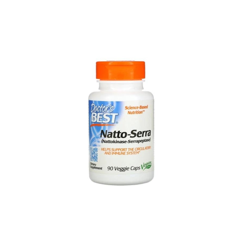 Doctor's Best Natto-Serra - 90 vcaps - My Vitamin Shop