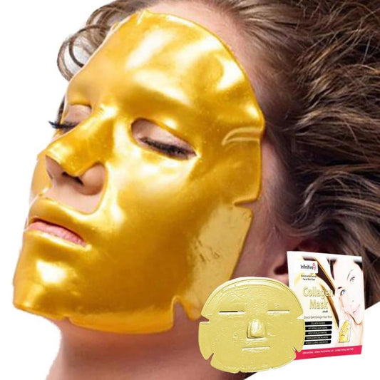 Crystal Collagen Gold Hyaluronic Facial Mask - My Vitamin Shop