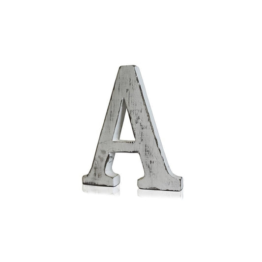 Shabby Chic Wooden Letter - A - My Vitamin Shop