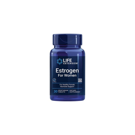 Life Extension Estrogen For Women Healthy Female Hormone Support - 30 veg tabs - My Vitamin Shop