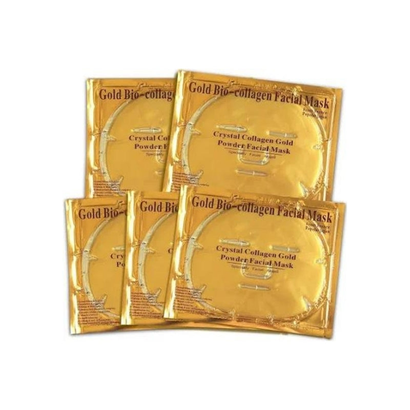 Crystal Collagen Gold Hyaluronic Facial Mask - My Vitamin Shop