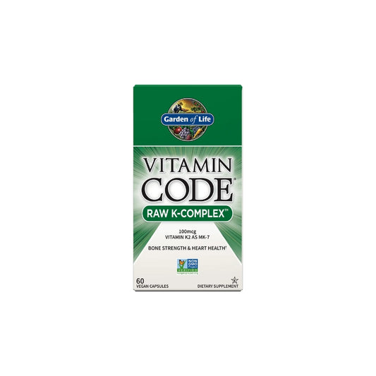 Garden of Life Vitamin Code Raw K-Complex - 60 vegan caps - My Vitamin Shop