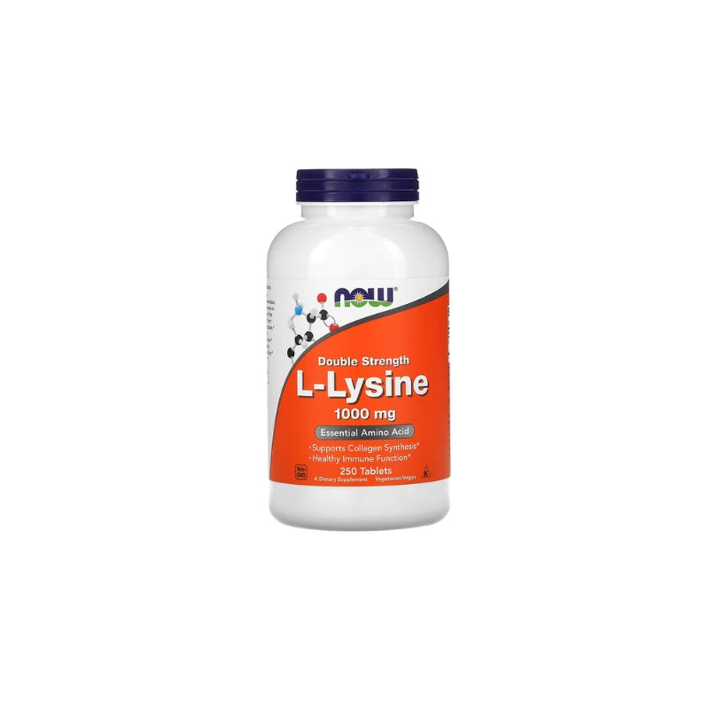 NOW Foods L-Lysine, tablets, vcaps, powder - My Vitamin Shop