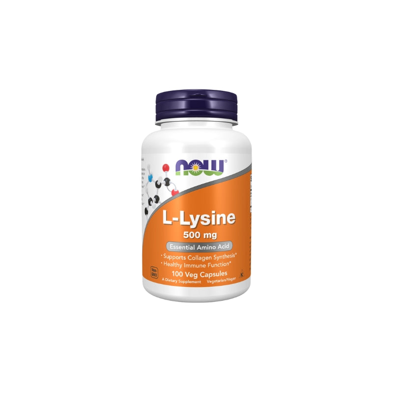 NOW Foods L-Lysine, tablets, vcaps, powder - My Vitamin Shop