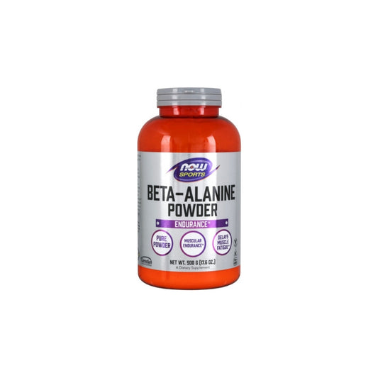 NOW Foods Beta-Alanine Powder - 500 grams - My Vitamin Shop