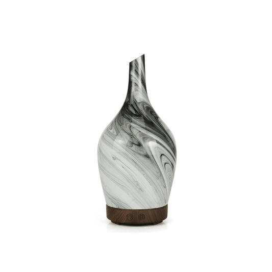 Aroma Atomiser - Glass Abstract Grey USB - My Vitamin Shop