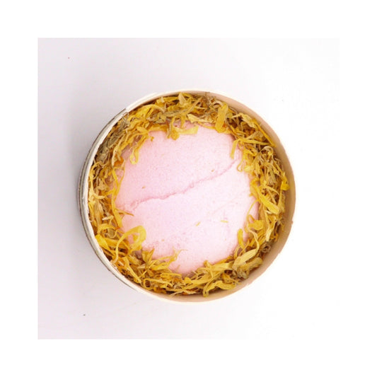 Blooming Pink Bliss Bath Salts - Himalayan Bath Salt & Marigold Petals - My Vitamin Shop