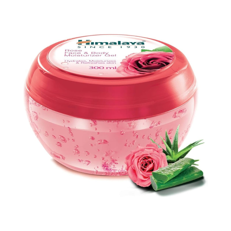 Himalaya Rose Face & Body Moisturizer Gel - 300ml