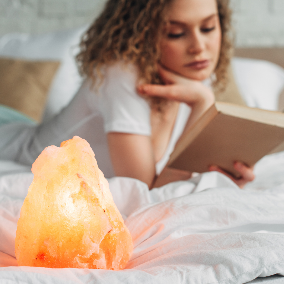 Himalayan Salt Lamp - 100% Original Crystal Rock for Natural Healing - My Vitamin Shop