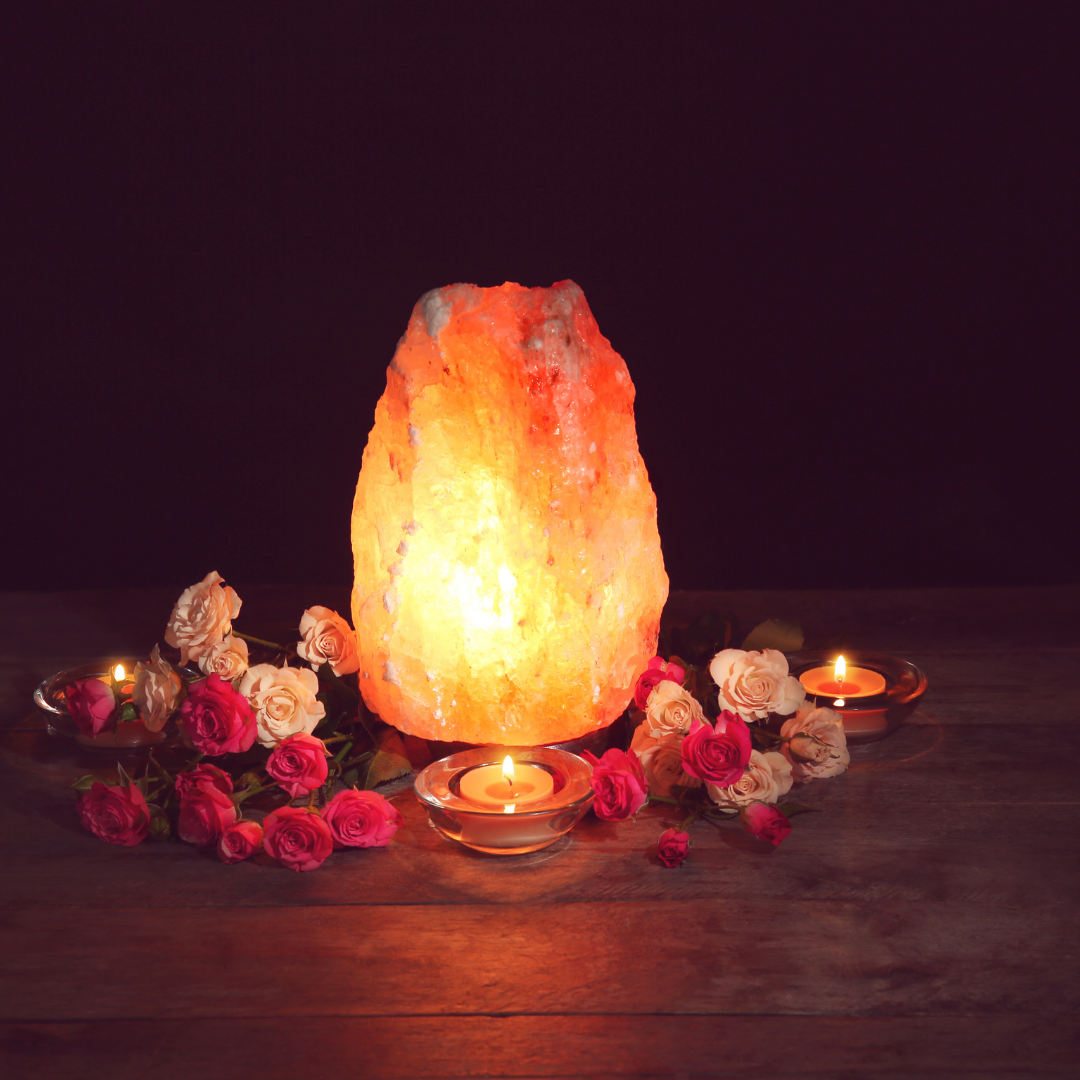 Himalayan Salt Lamp - 100% Original Crystal Rock for Natural Healing - My Vitamin Shop