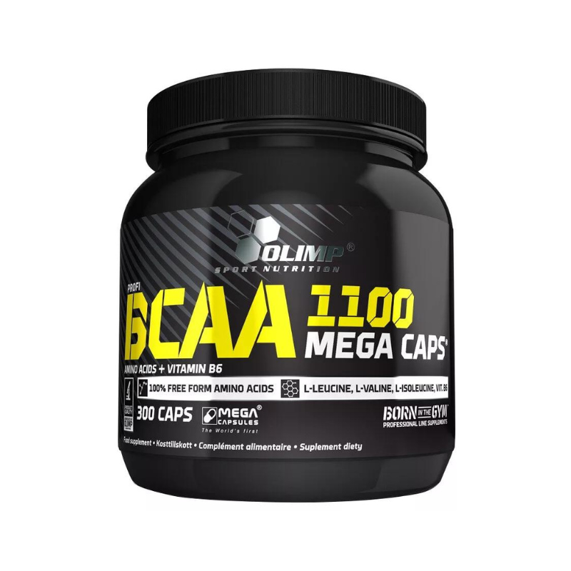 Olimp Nutrition BCAA 1100 Mega Caps Amino Acid - Enhances Performance