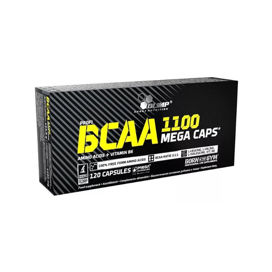 Olimp Nutrition BCAA 1100 Mega Caps Amino Acid - Enhances Performance