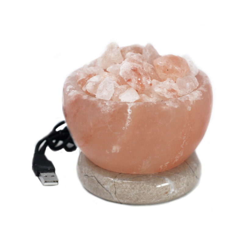 Himalayan Salt Lamp Fire Bowl (Multicolur) - My Vitamin Shop