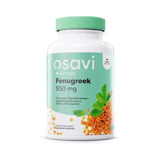 Osavi Fenugreek 550mg - 60 vcaps vegan