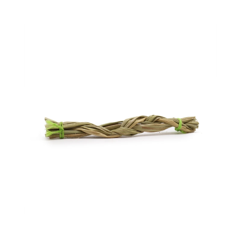 Smudge Stick - Sweetgrass Braid 10cm - My Vitamin Shop