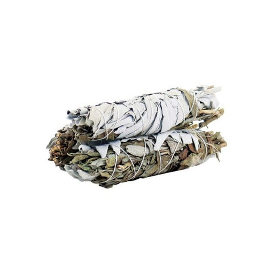 Smudge Stick - White Sage & Black Sage 10cm - My Vitamin Shop