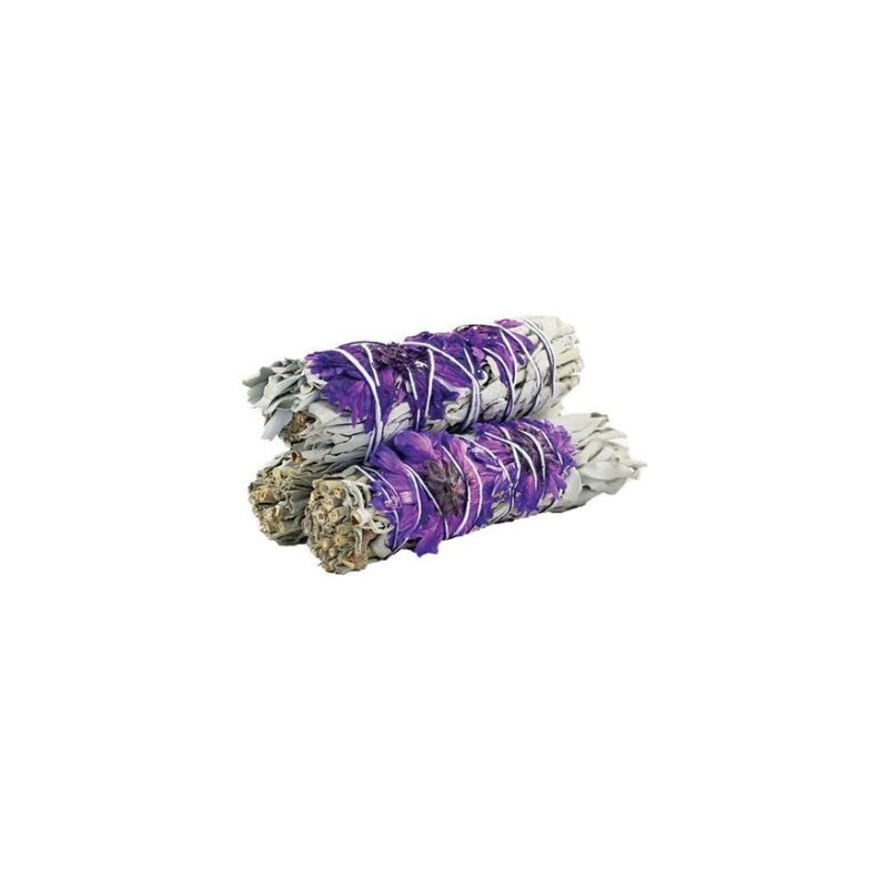 Smudge Stick - Purple Daze Sage 10cm - My Vitamin Shop