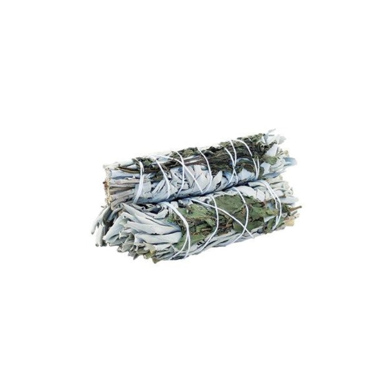 Smudge Stick - White Sage & Peppermint 10cm - My Vitamin Shop