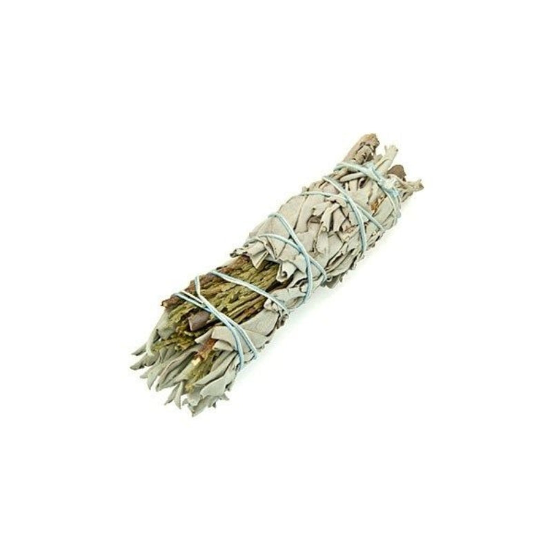 Smudge Stick - White Sage & Cedar 10cm - My Vitamin Shop