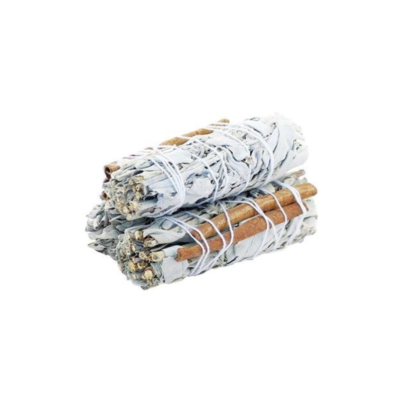 Smudge Stick - White Sage & Cinnamon 10cm - My Vitamin Shop