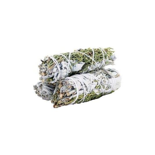 Smudge Stick - White Sage & Juniper 10cm - My Vitamin Shop