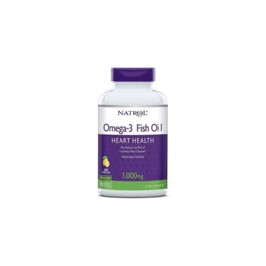 Natrol Omega-3 Fish Oil 1000mg - 150 softgels - My Vitamin Shop