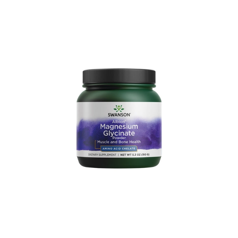 Swanson Albion Magnesium Glycinate Powder - 150g - My Vitamin Shop