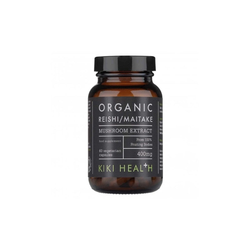 KIKI Health Reishi & Maitake Mushroom Extract Organic - 60vcaps - My Vitamin Shop