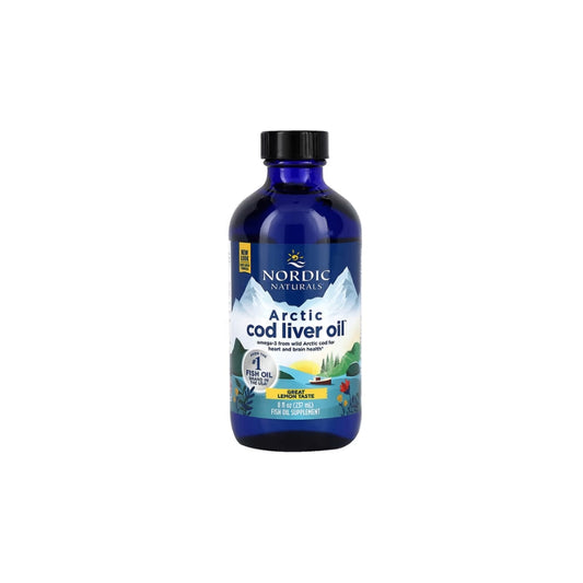 Nordic Naturals Arctic Cod Liver Oil 1060mg Lemon - 237 ml - My Vitamin Shop