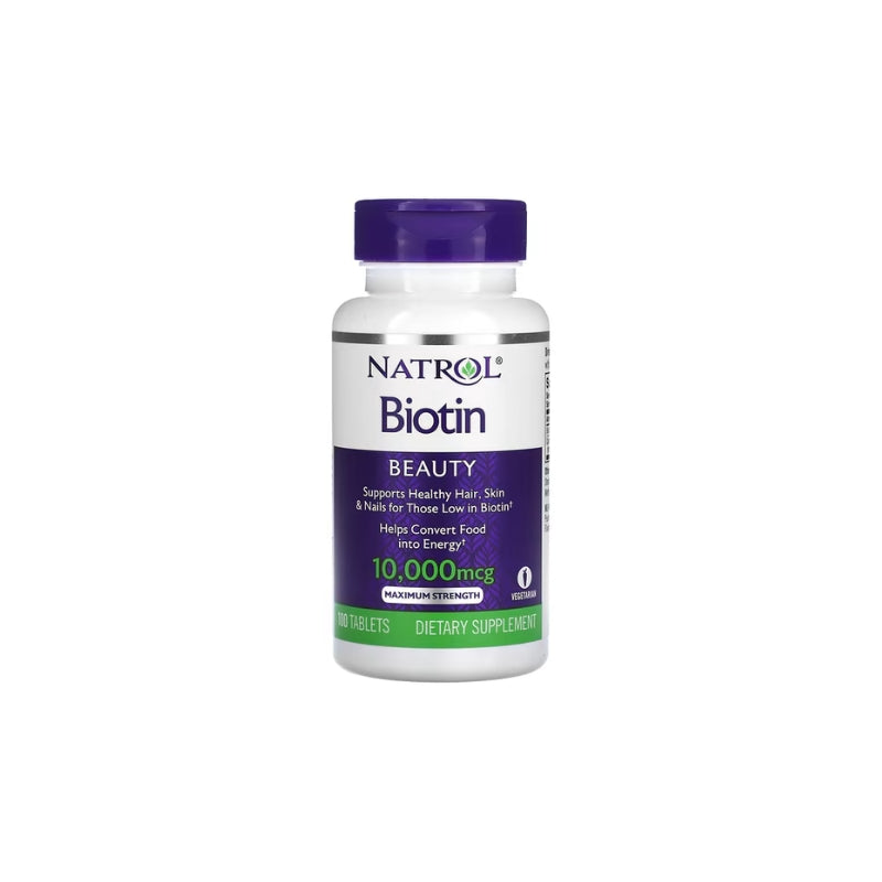 Natrol Biotin 10000mcg - 100 tablets - My Vitamin Shop